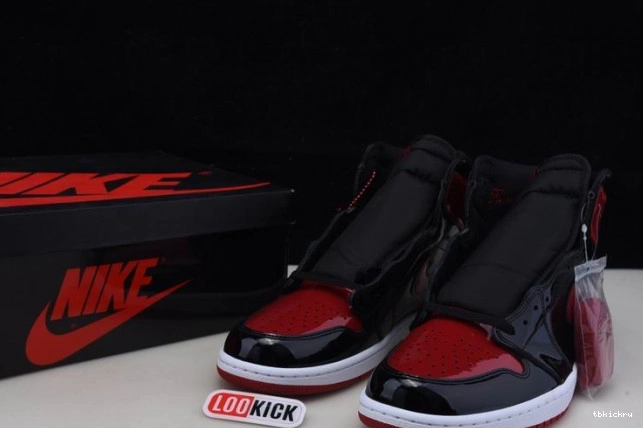 Rep TBkick Bred High Air Patent 555088-063 Jordan 1 OG 0721